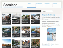 Tablet Screenshot of magazin-seenland.de
